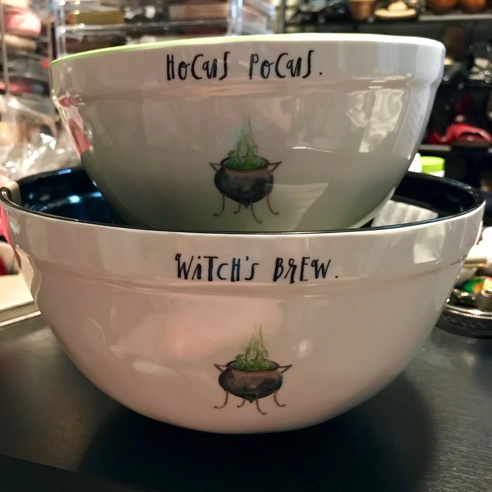 Rae Dunn Halloween bowls
